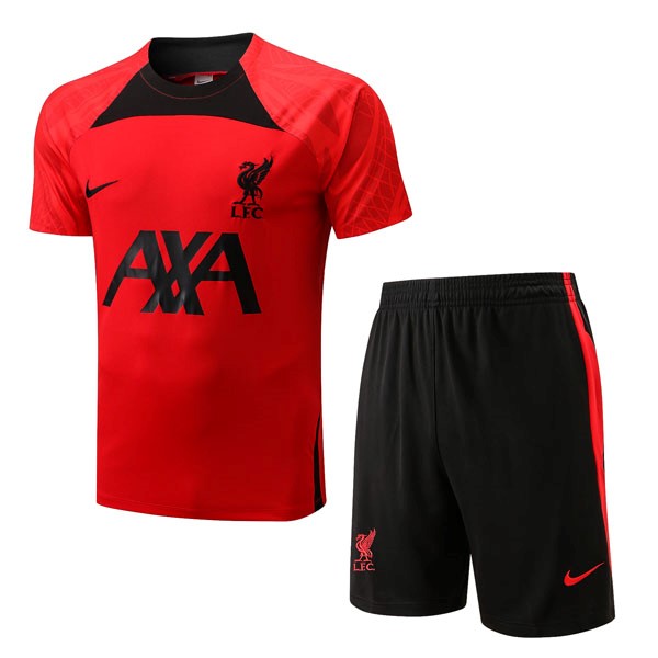 Camiseta Entrenamiento Liverpool Conjunto Completo 2022/2023 Rojo